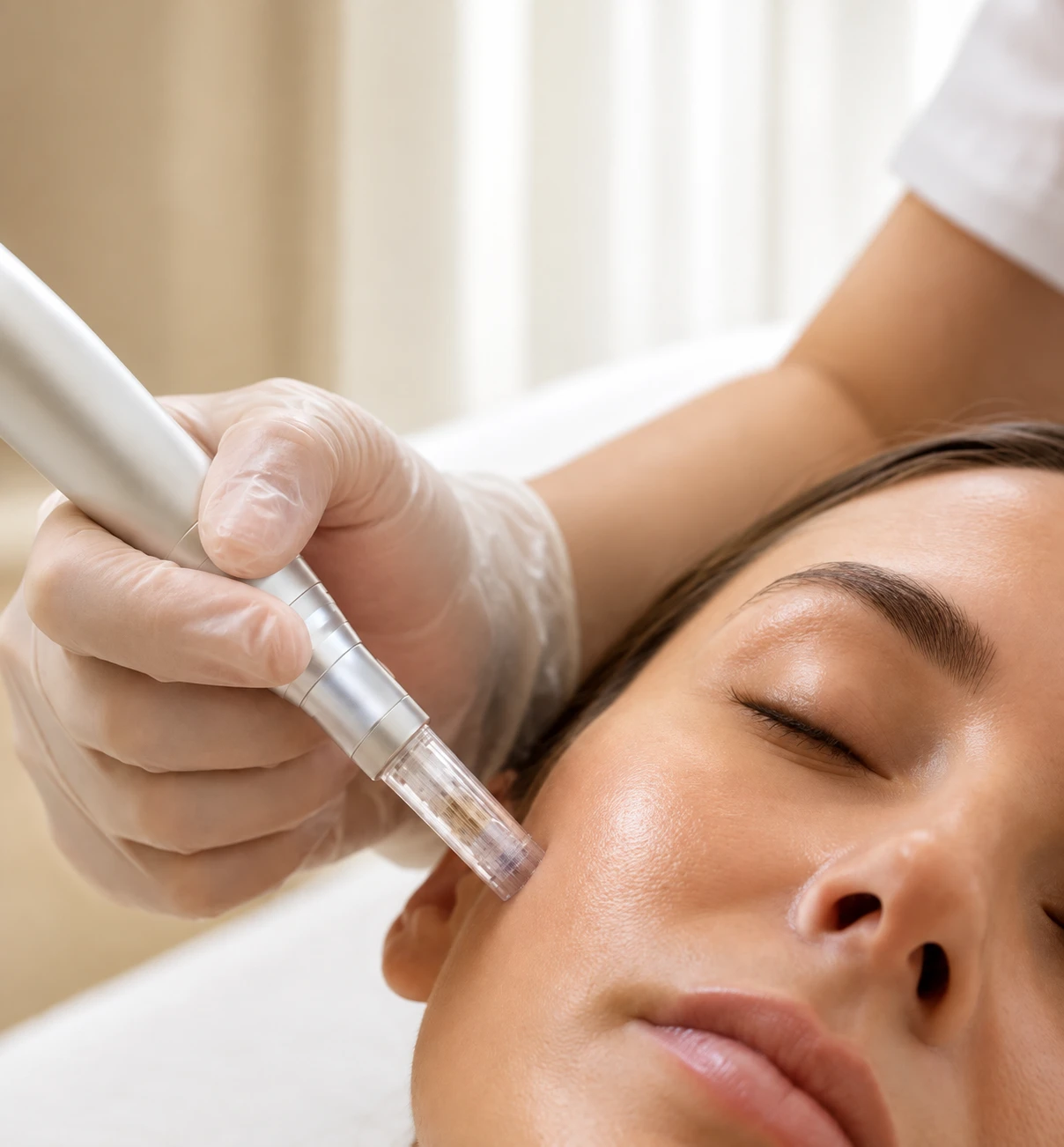 Tratamiento facial con Dermapen